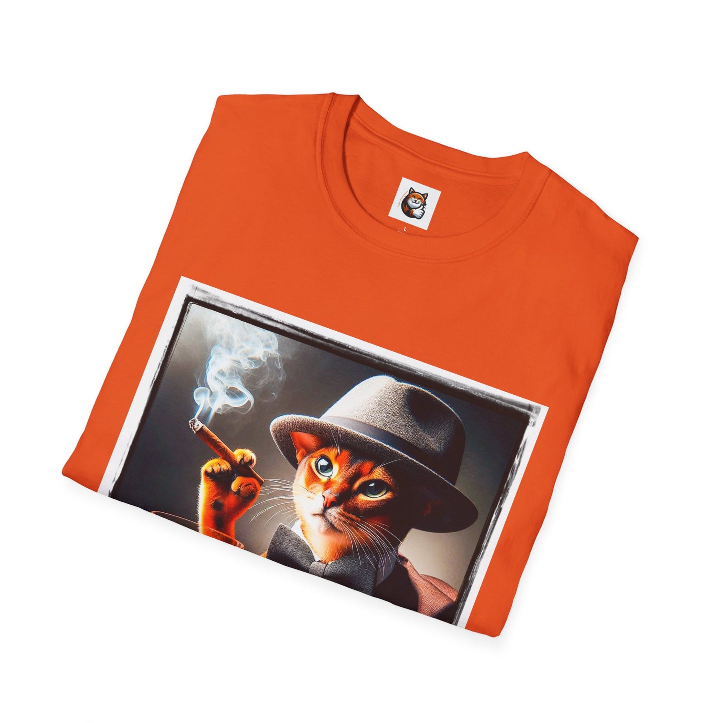Abyssinian cigar smoking Softstyle T-Shirt