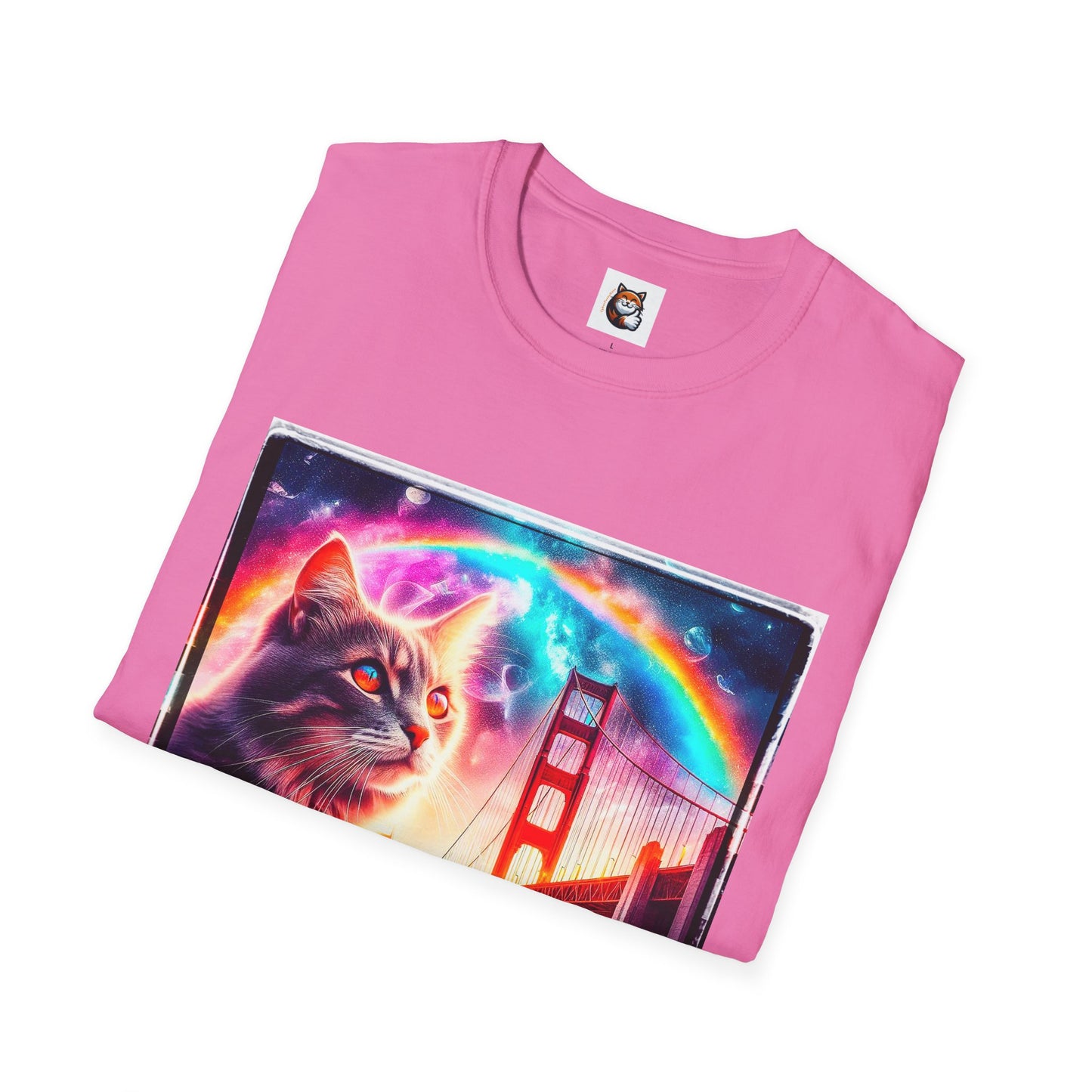 Domestic Cat Unisex Softstyle T-Shirt