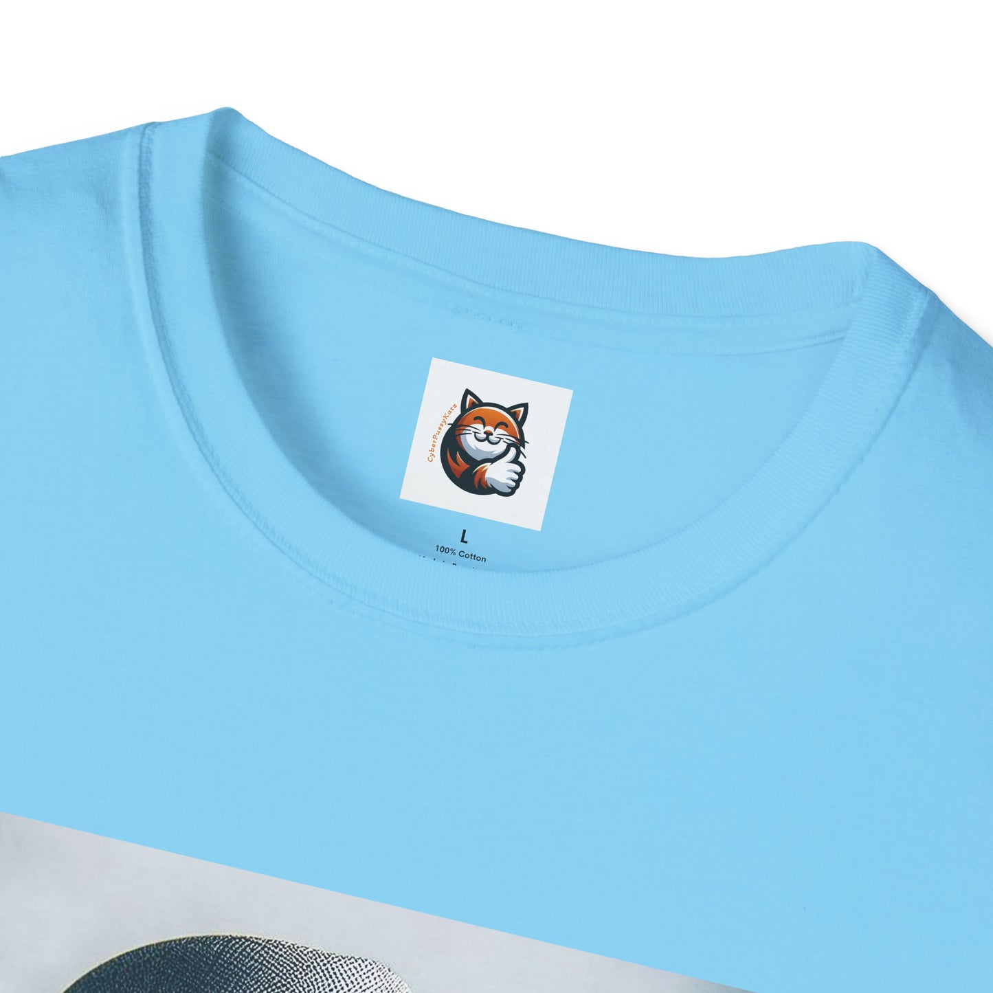 British Shorthair hat and bow Softstyle T-Shirt