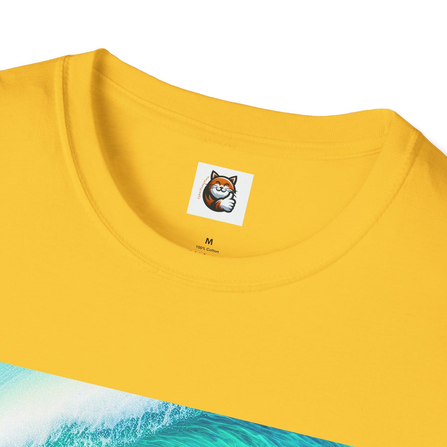 Siberian Cat surfs up shirt