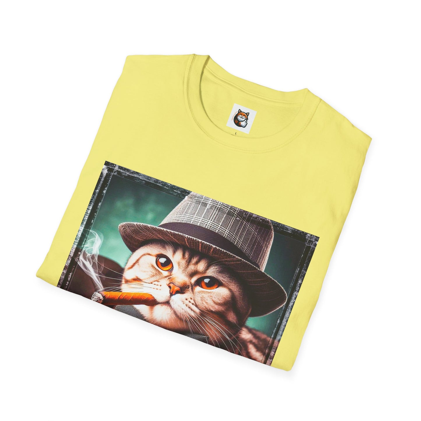 American Shorthair cigars Softstyle T-Shirt