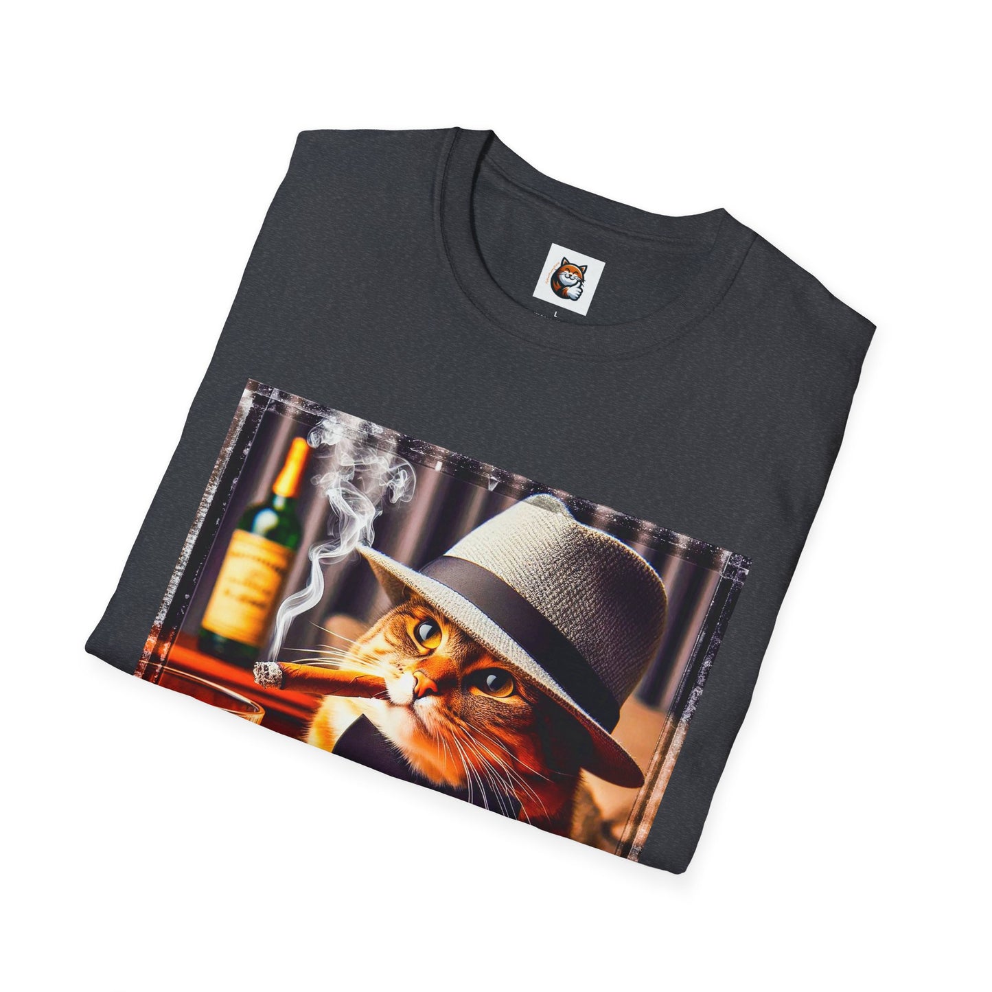 Domestic Cat Unisex Softstyle T-Shirt