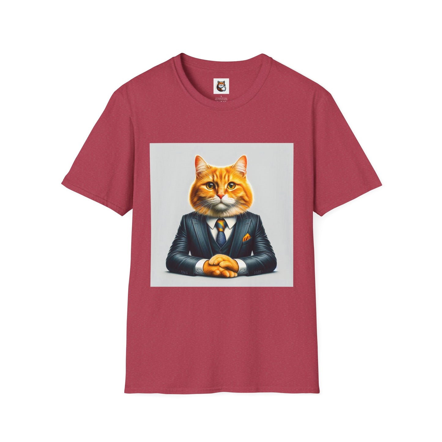 Domestic Cat Unisex Softstyle T-Shirt