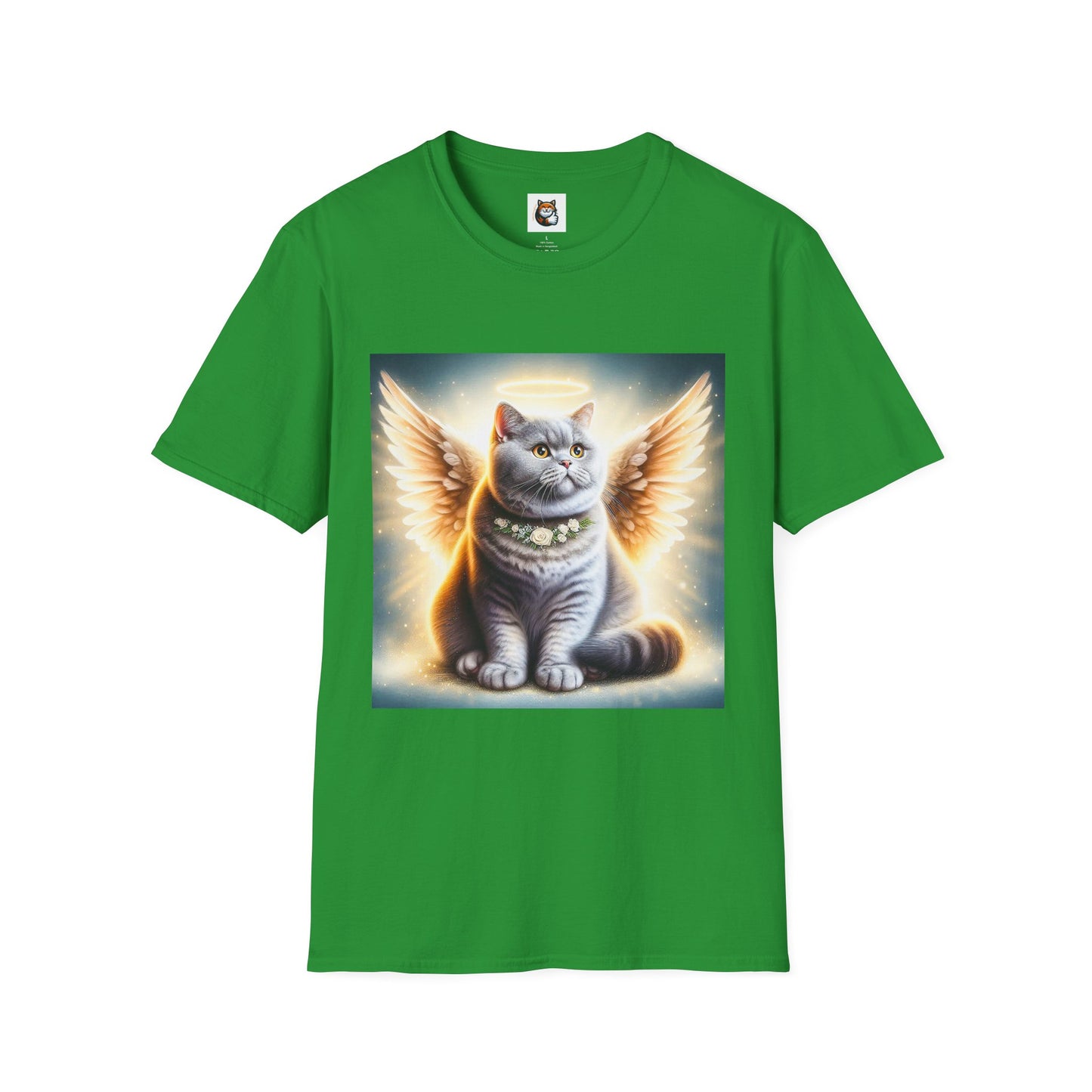 British Shorthair wings Softstyle T-Shirt