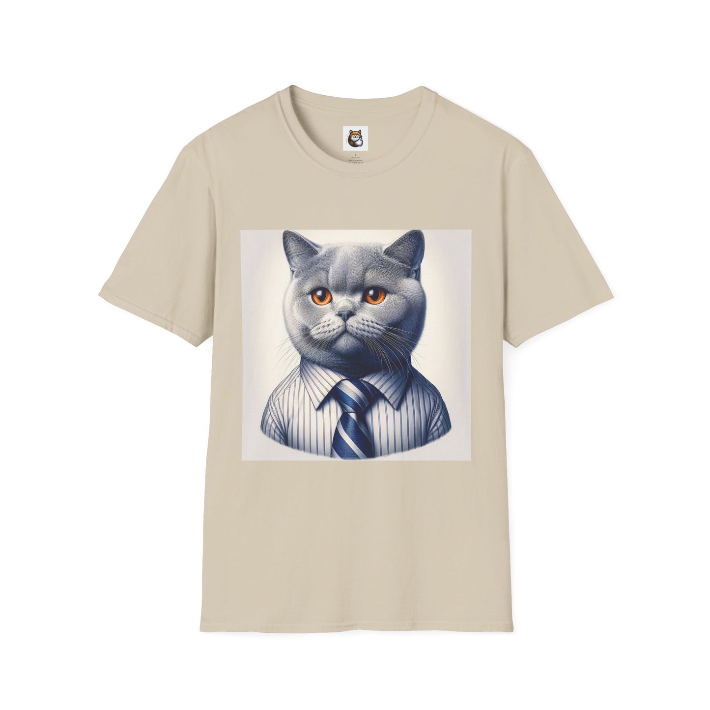 British Shorthair business professionals Softstyle T-Shirt