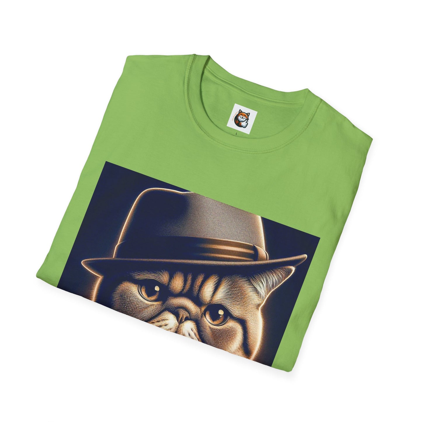 Exotic Shorthair Cat Unisex Softstyle T-Shirt