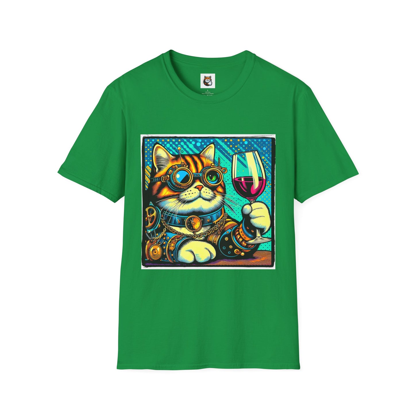 Domestic Cat Unisex Softstyle T-Shirt