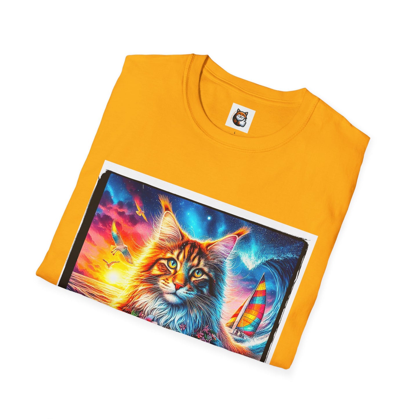 Maine Coon Unisex Softstyle T-Shirt