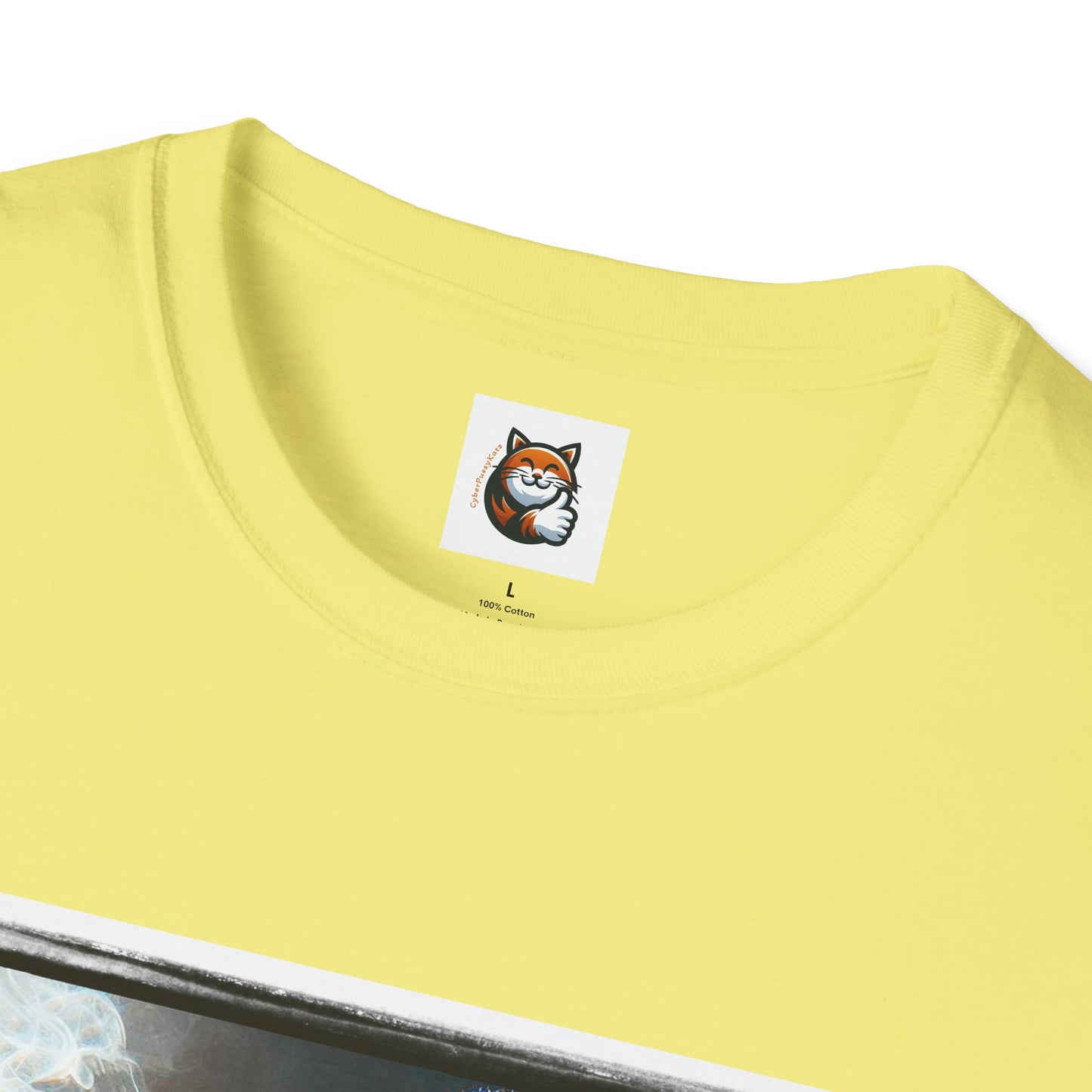Abyssinian cigar smoking Softstyle T-Shirt