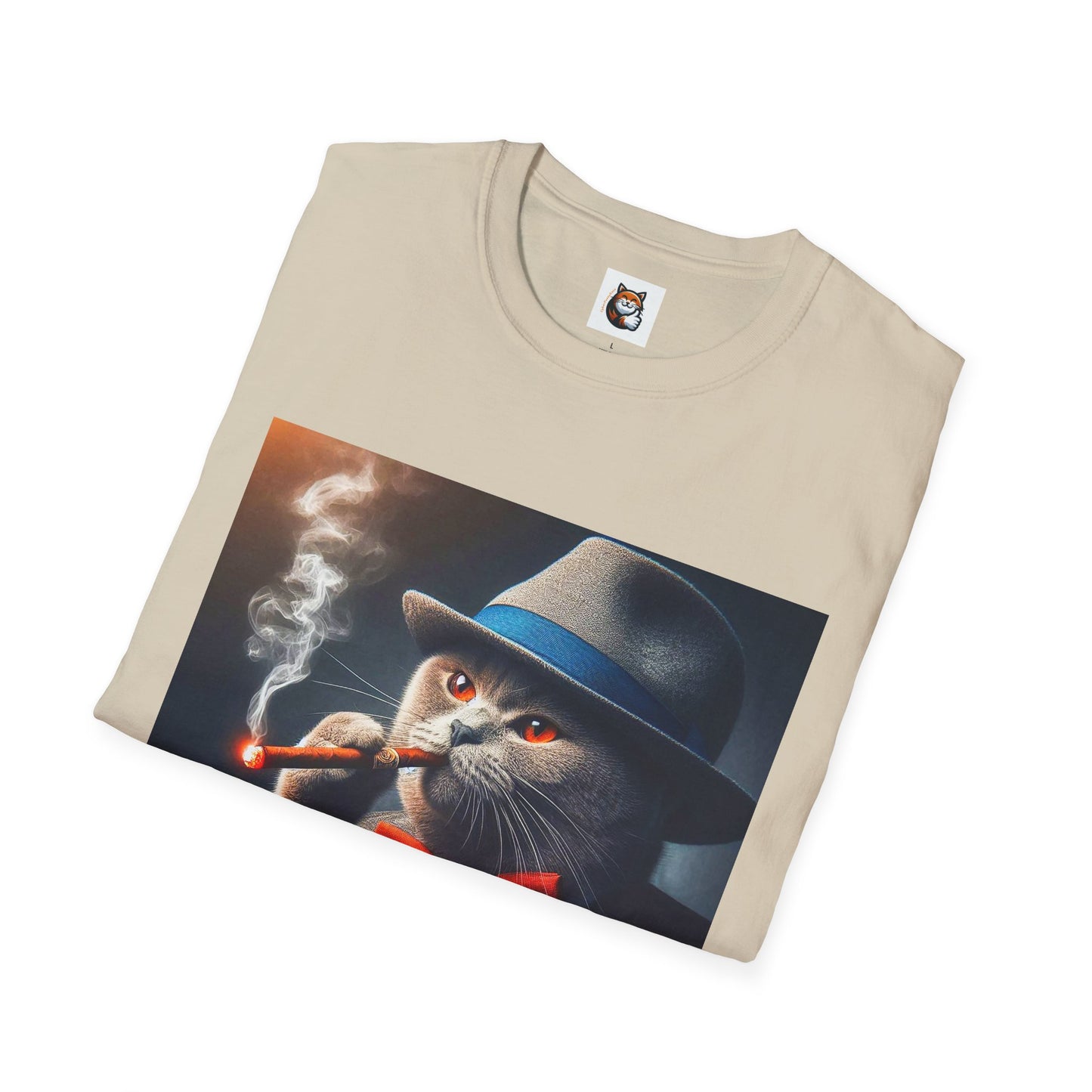 Russian Blue Cat whiskey drinking T-Shirt