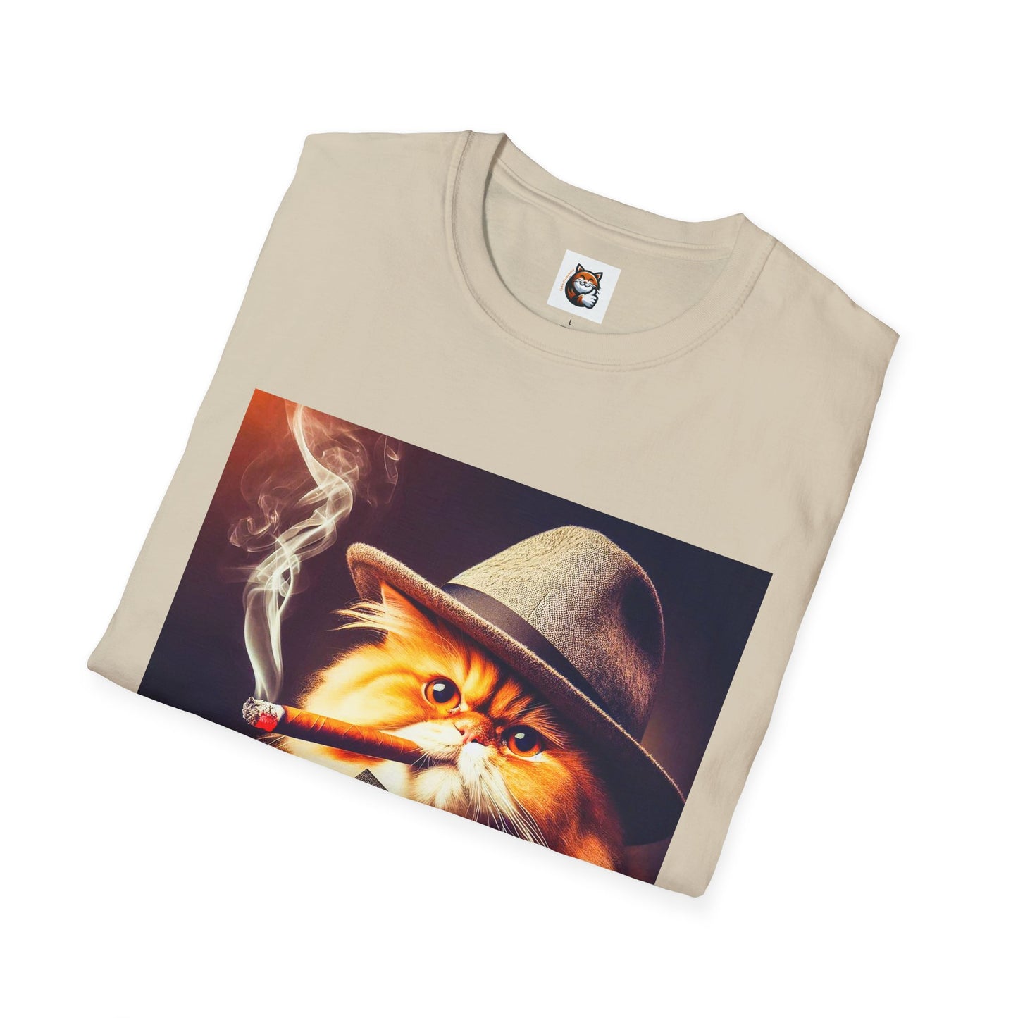 Persian Cat Unisex Softstyle T-Shirt