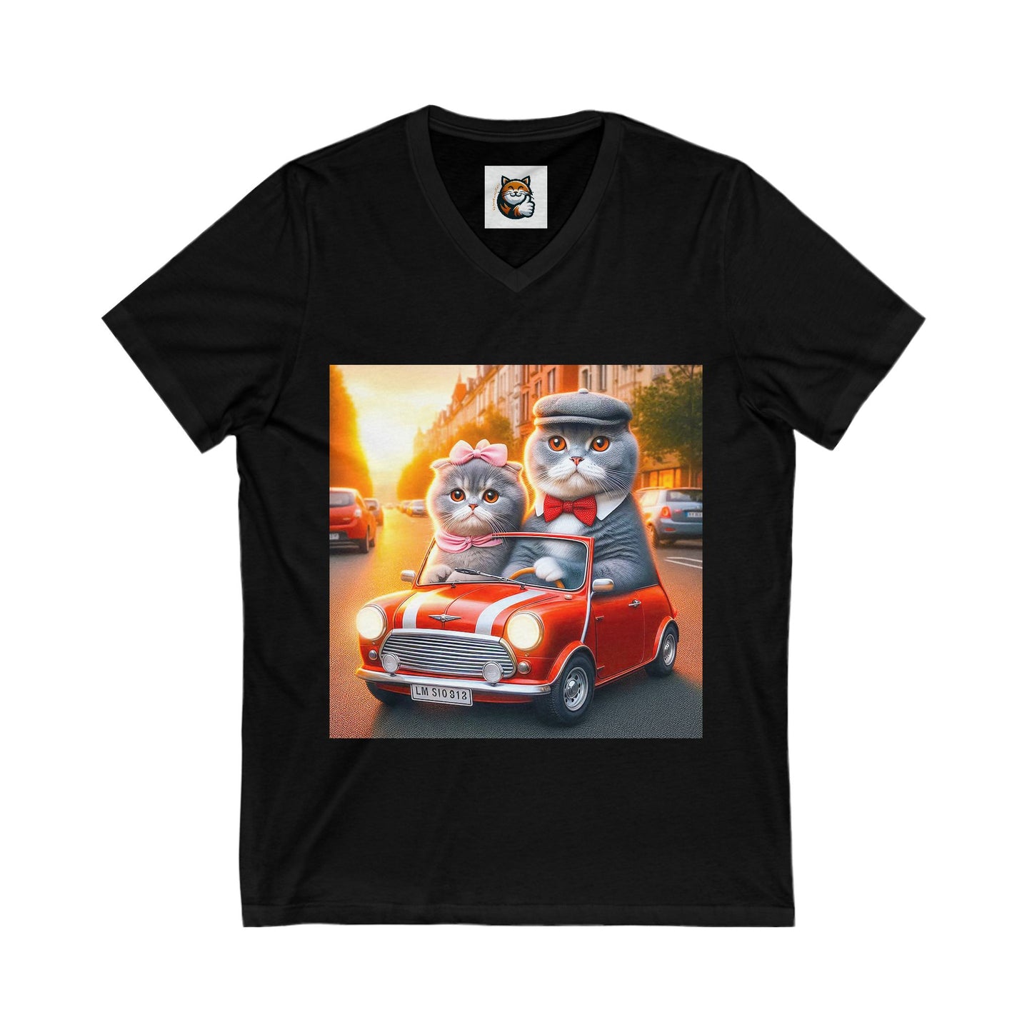 Scottish fold daughter and dad shirt