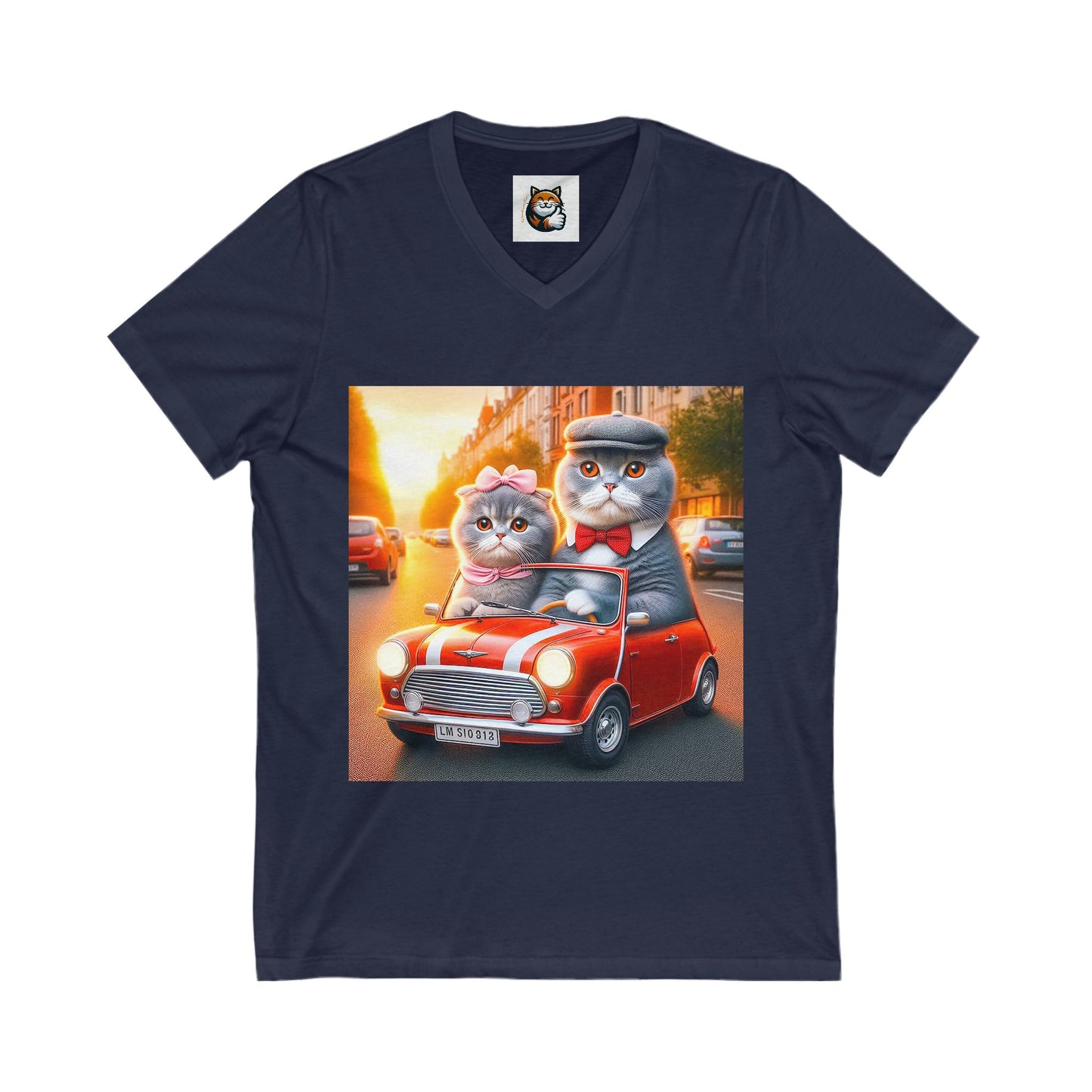 Scottish fold daughter and dad shirt
