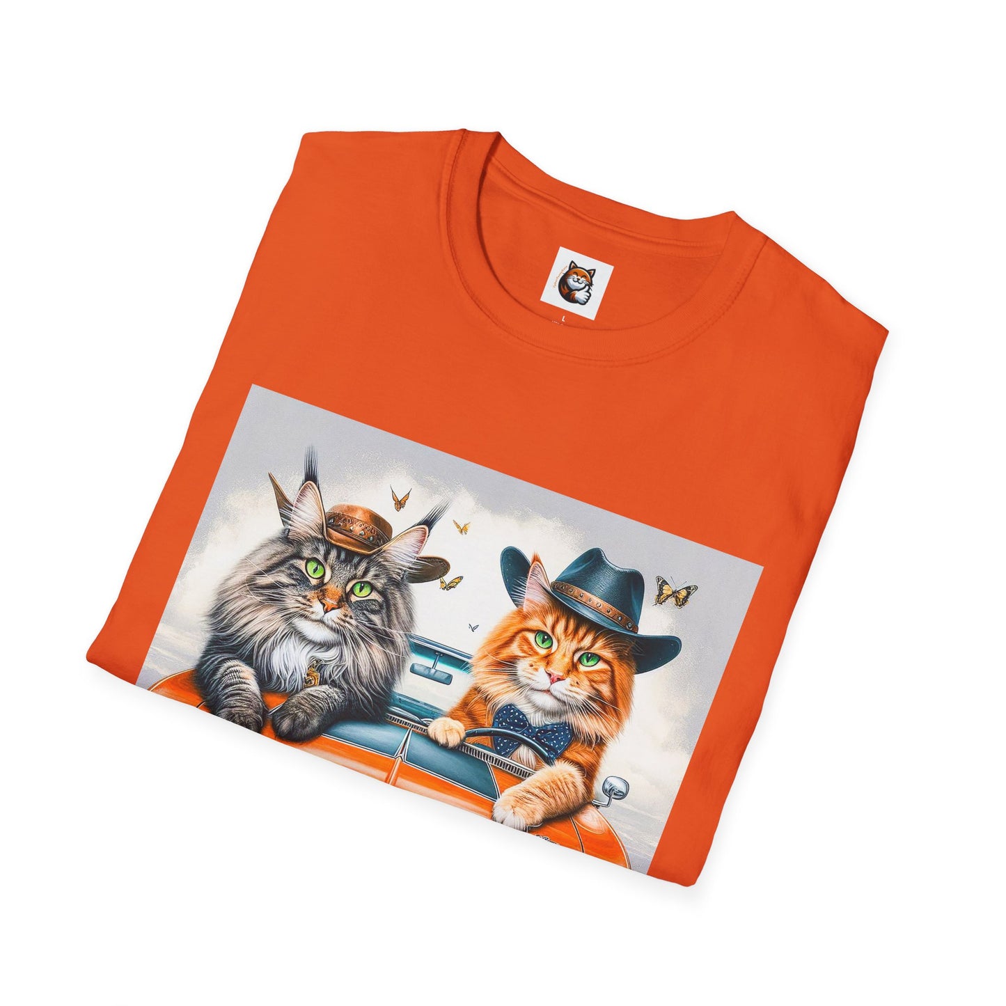 Wacky Maine Coon Unisex Softstyle T-Shirt