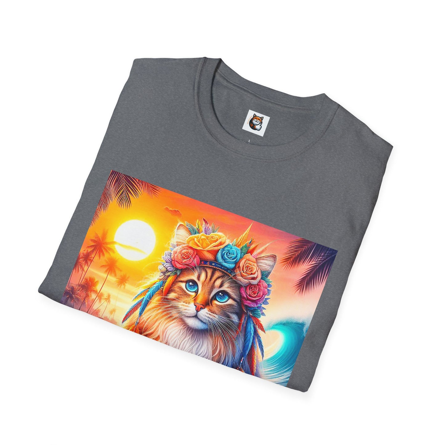 Siberian Cat flower girl shirt