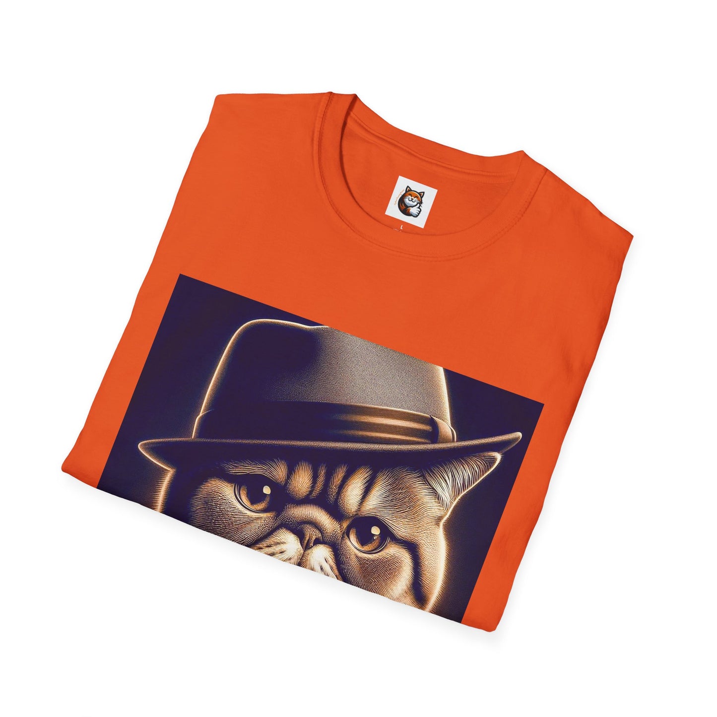 Exotic Shorthair Cat Unisex Softstyle T-Shirt