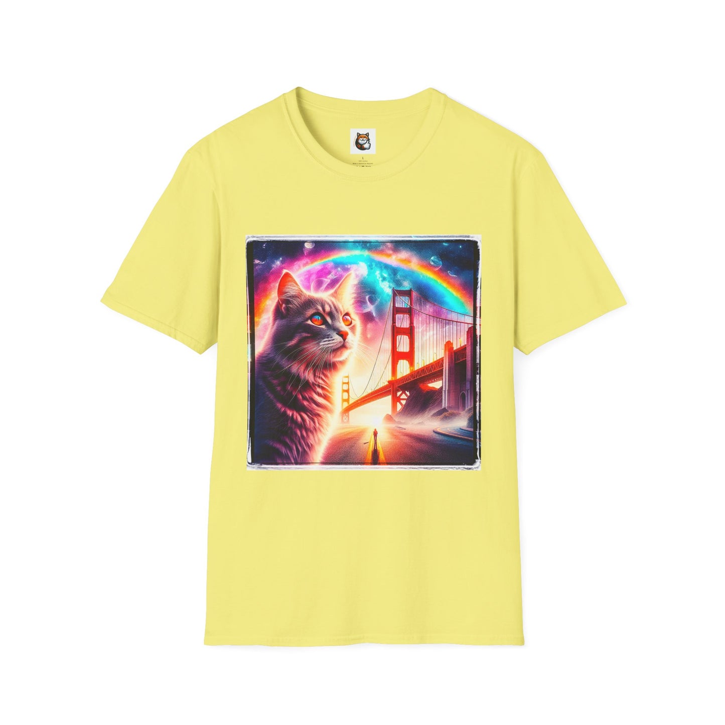 Domestic Cat Unisex Softstyle T-Shirt