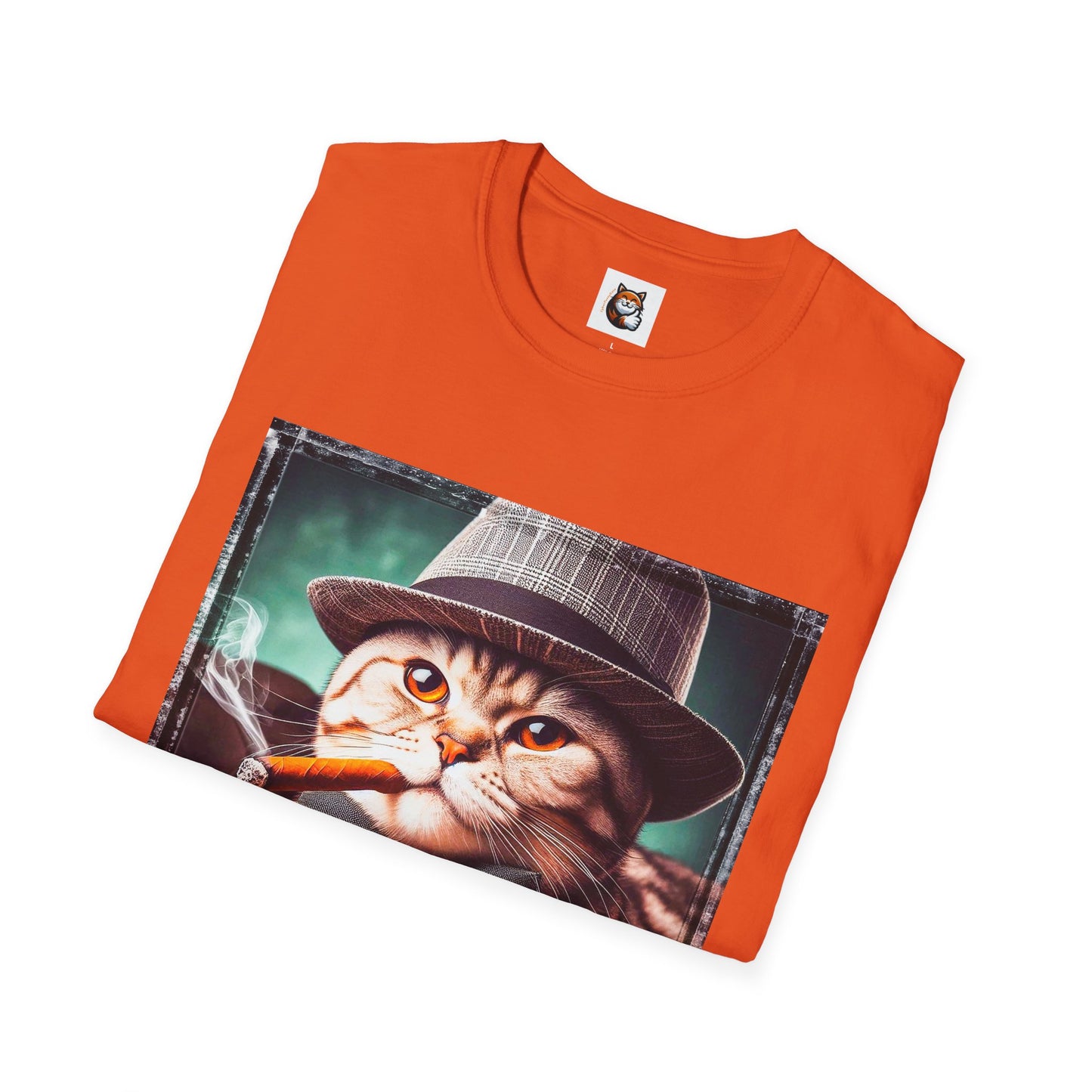 American Shorthair cigars Softstyle T-Shirt