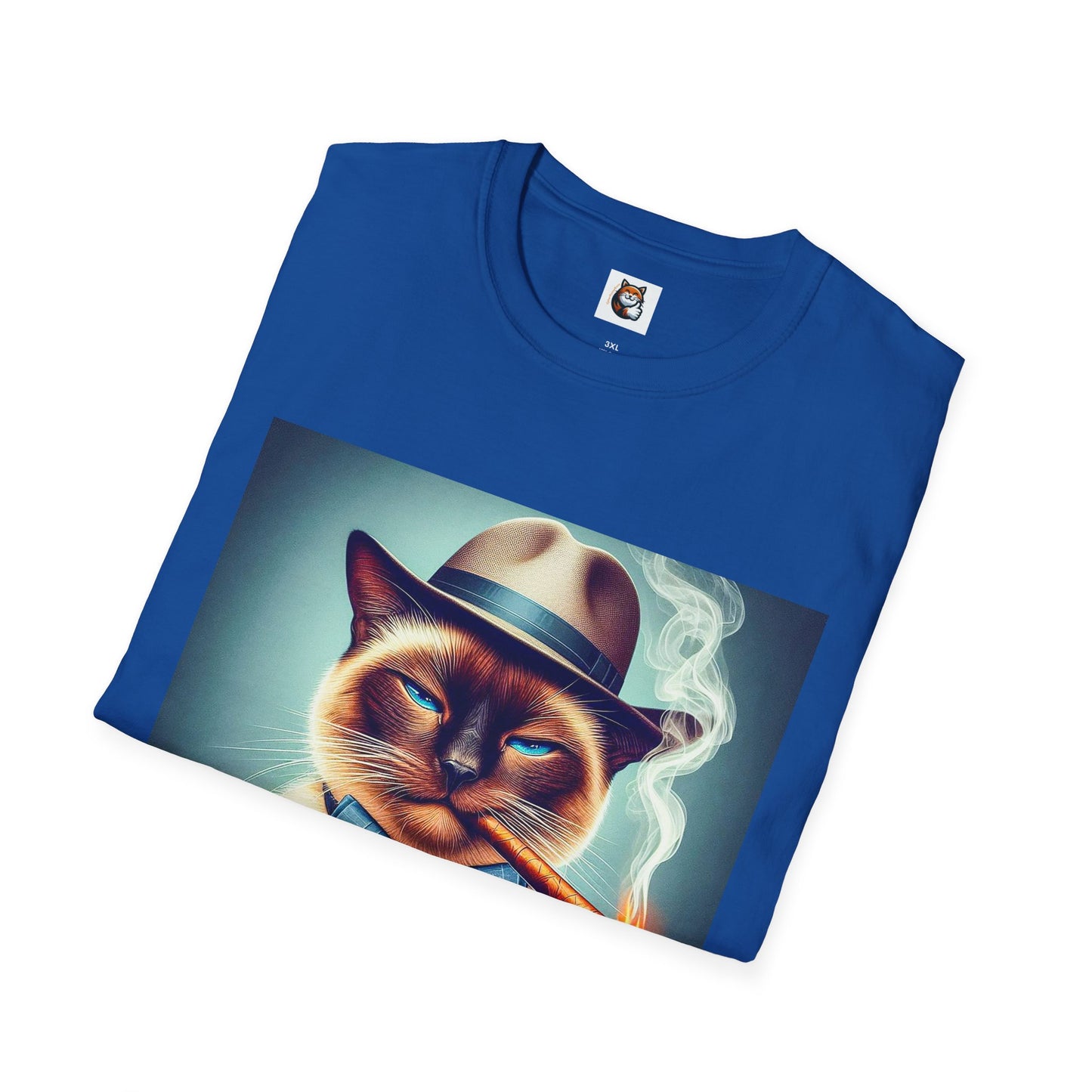 Siamese Cat smoking shirt