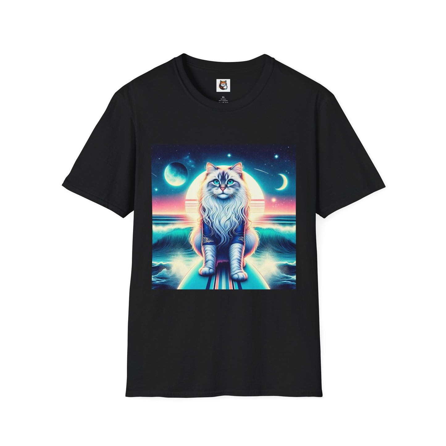 Siberian Cat space queen shirt