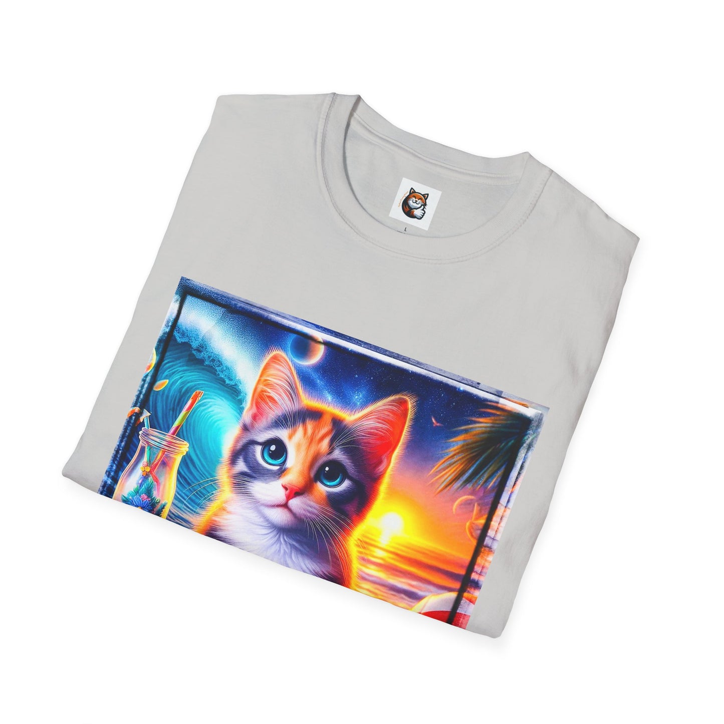 Domestic Cat Unisex Softstyle T-Shirt