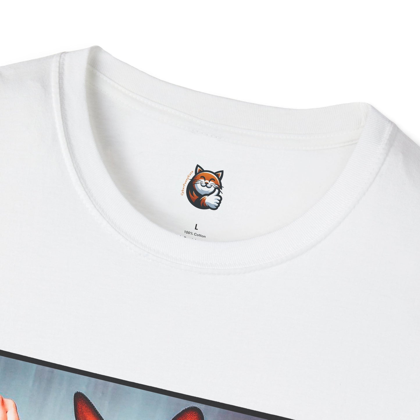 Devon Rex Cat Unisex Softstyle T-Shirt