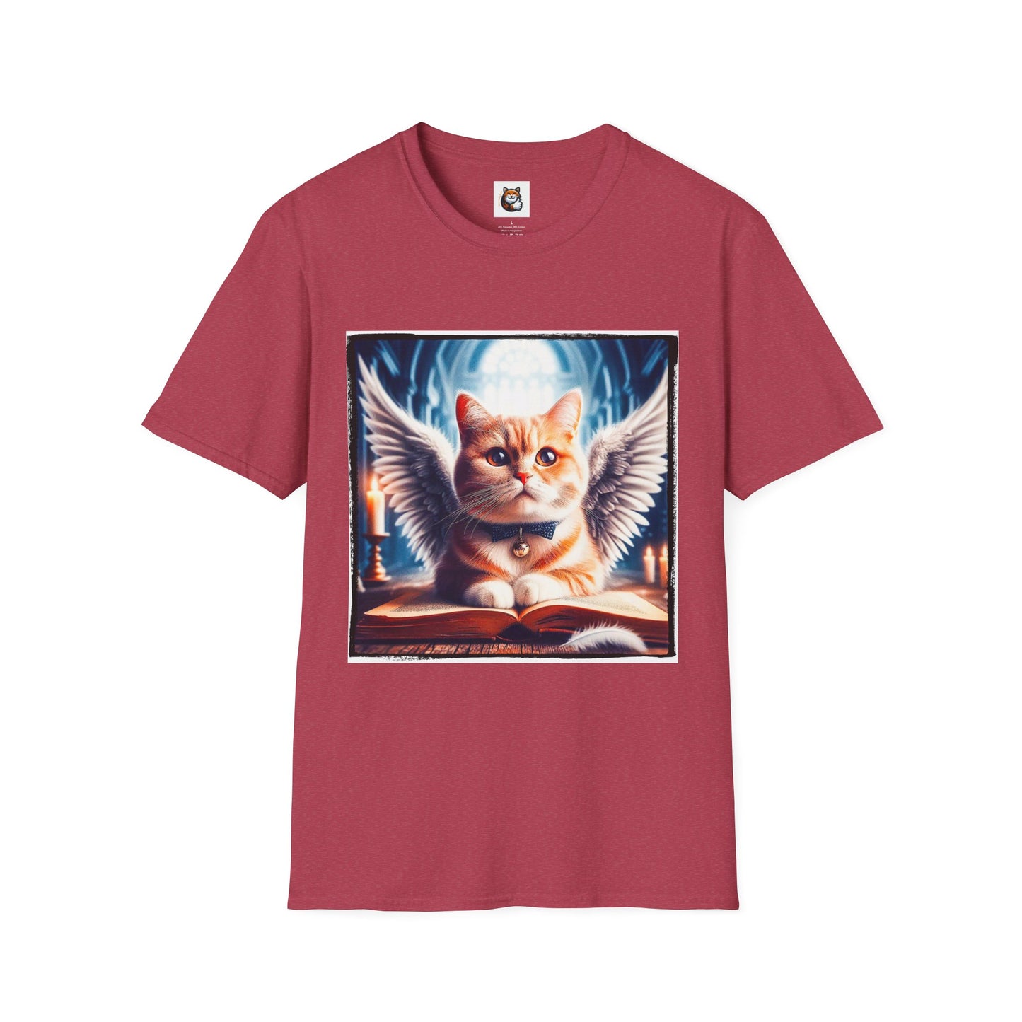 Domestic Cat Angel and clouds T-Shirt