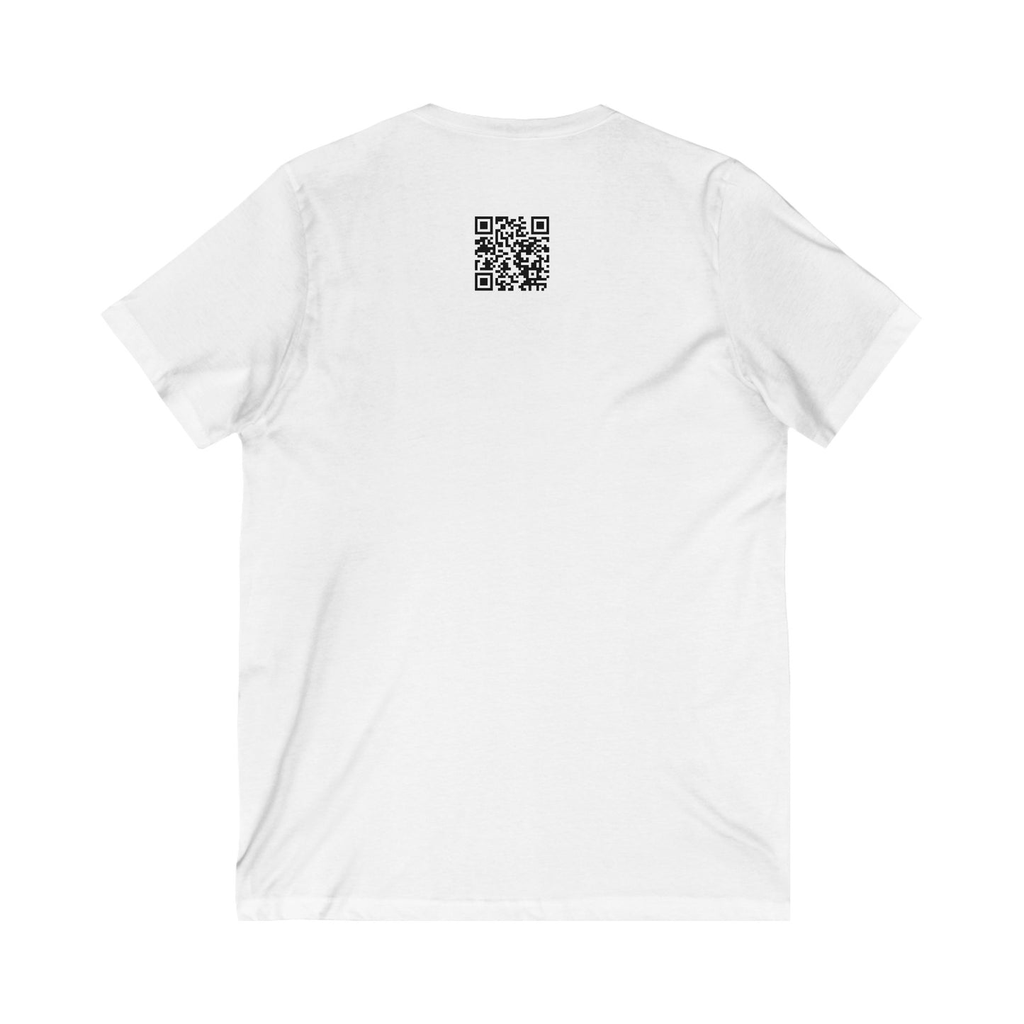 Abyssinian rainbow Jersey Short Sleeve V-Neck Tee