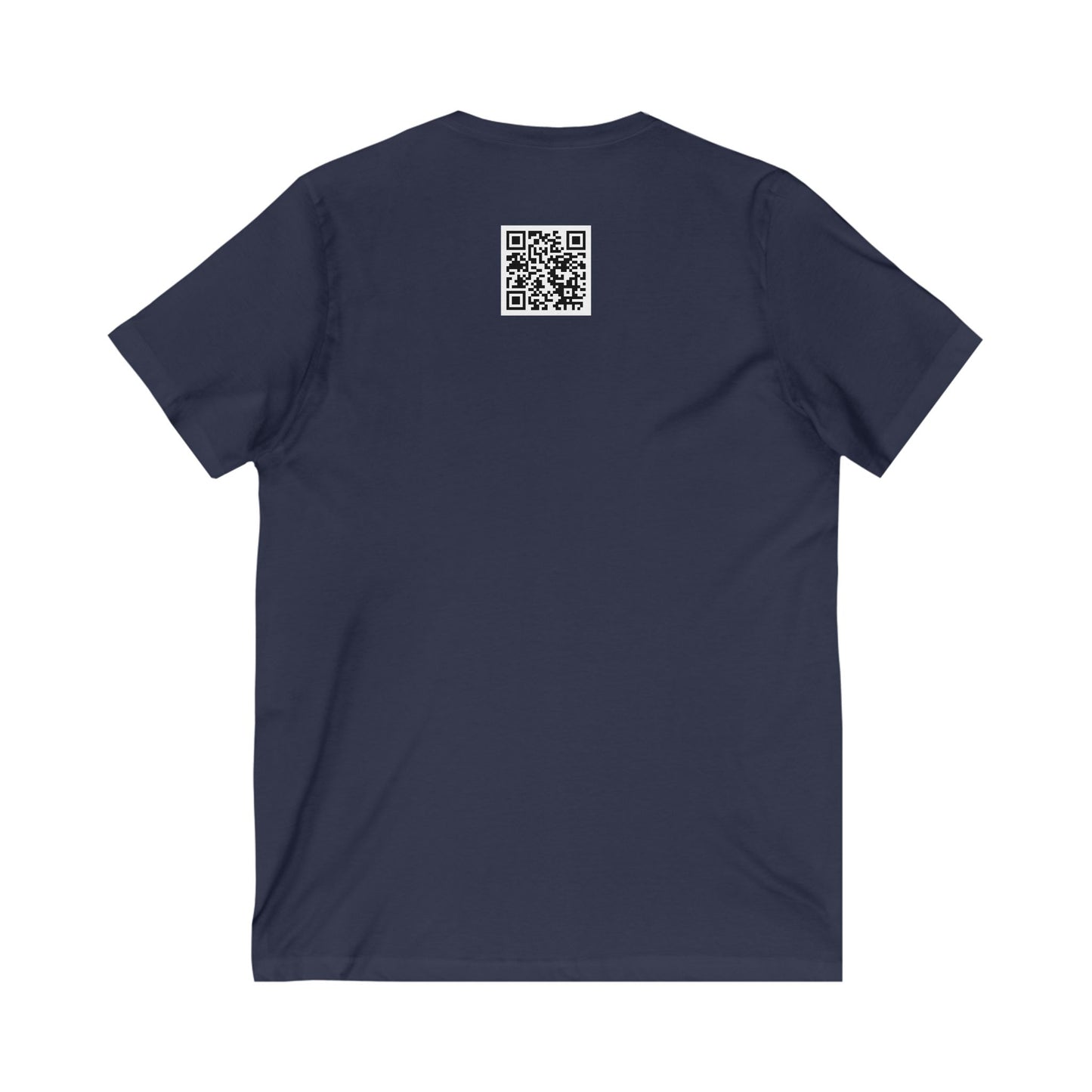 Abyssinian rainbow Jersey Short Sleeve V-Neck Tee