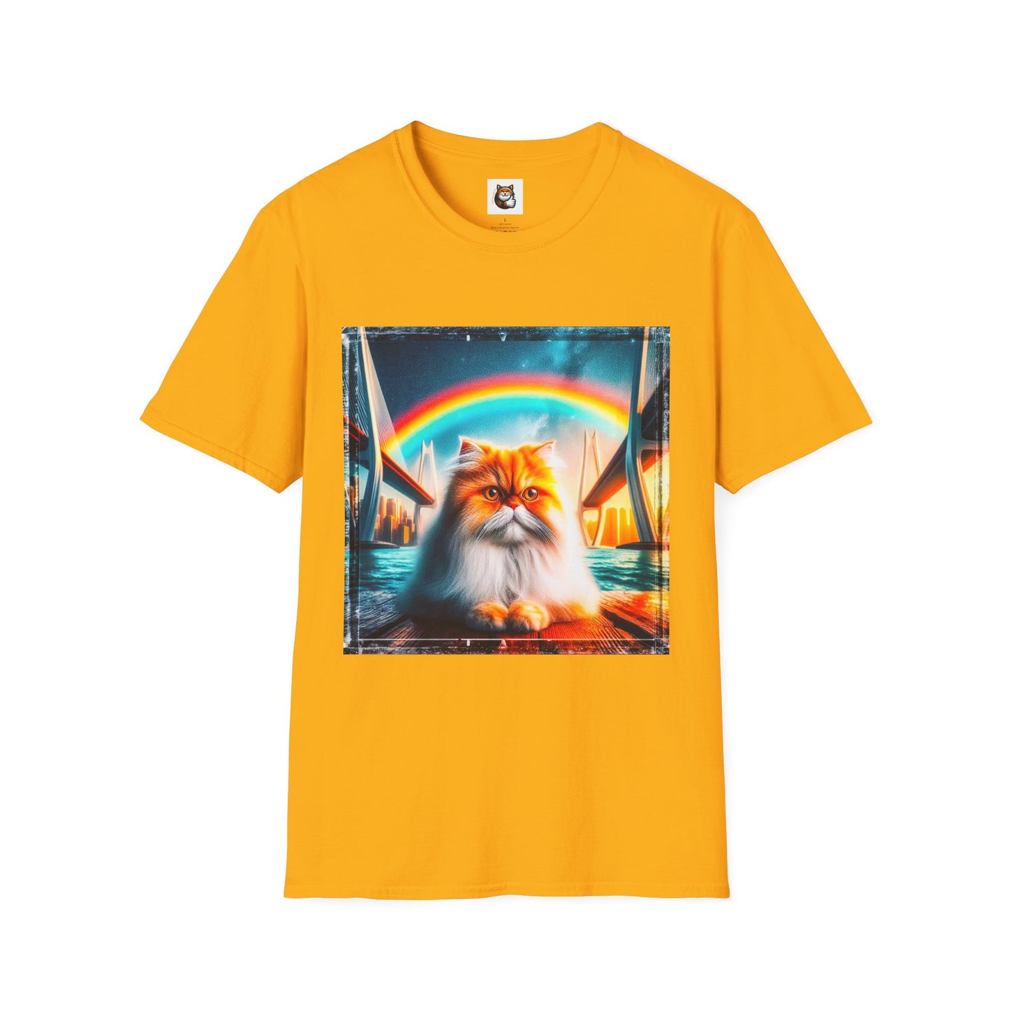 Persian Cat Unisex Softstyle T-Shirt
