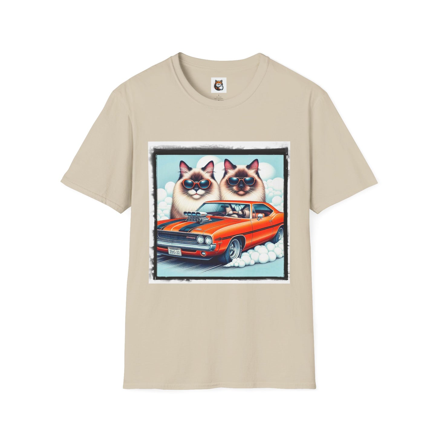 Wacky Birman Unisex Softstyle T-Shirt