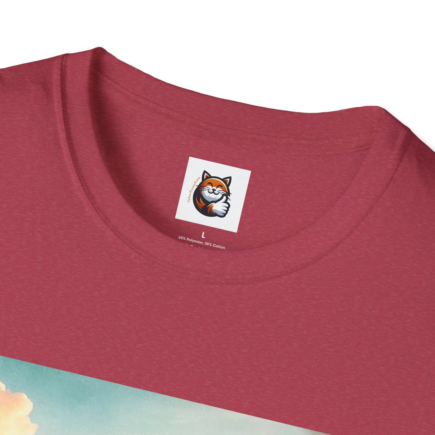 Wacky Norwegian Forest Cat Unisex Softstyle T-Shirt