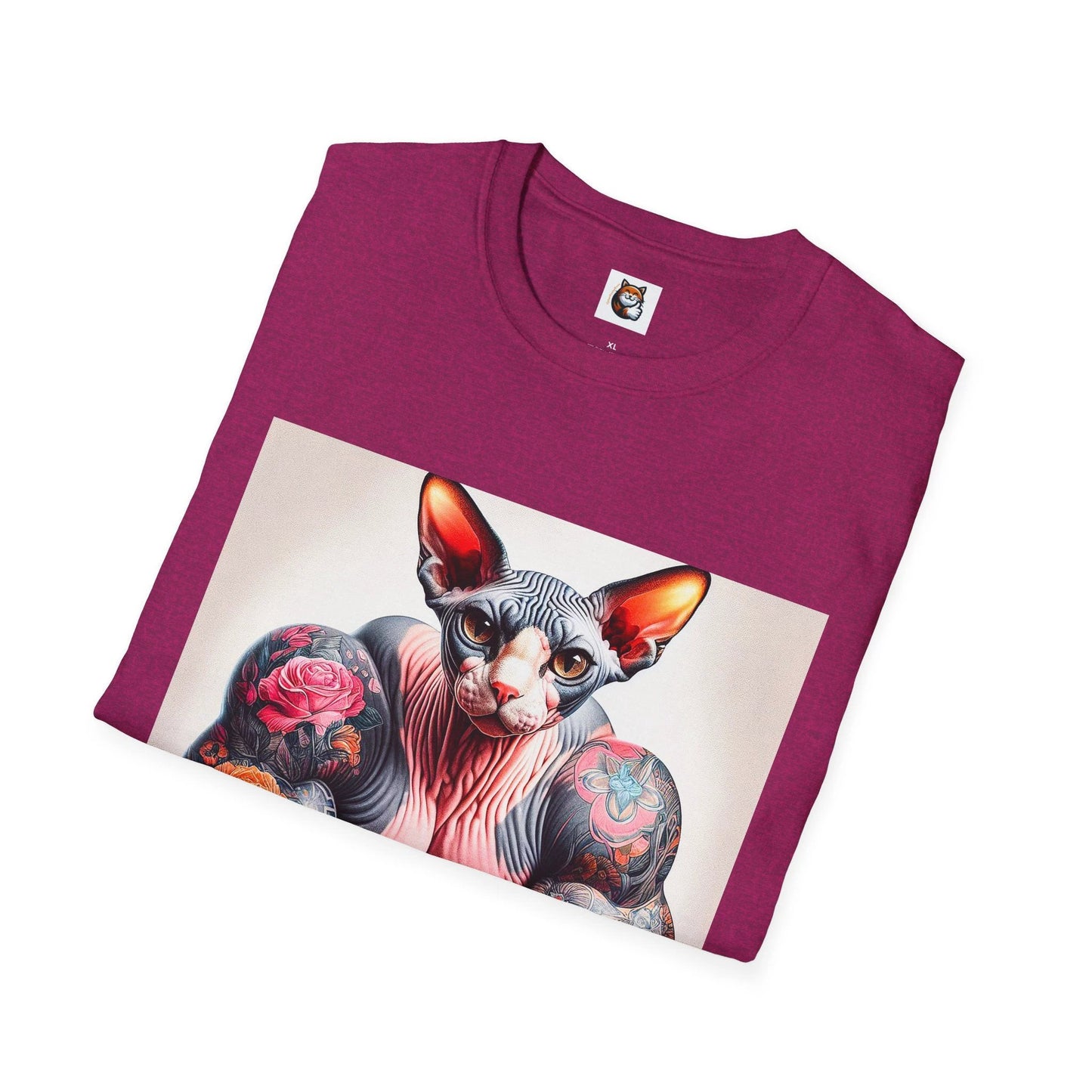 Sphynx Cat muscles by Printify