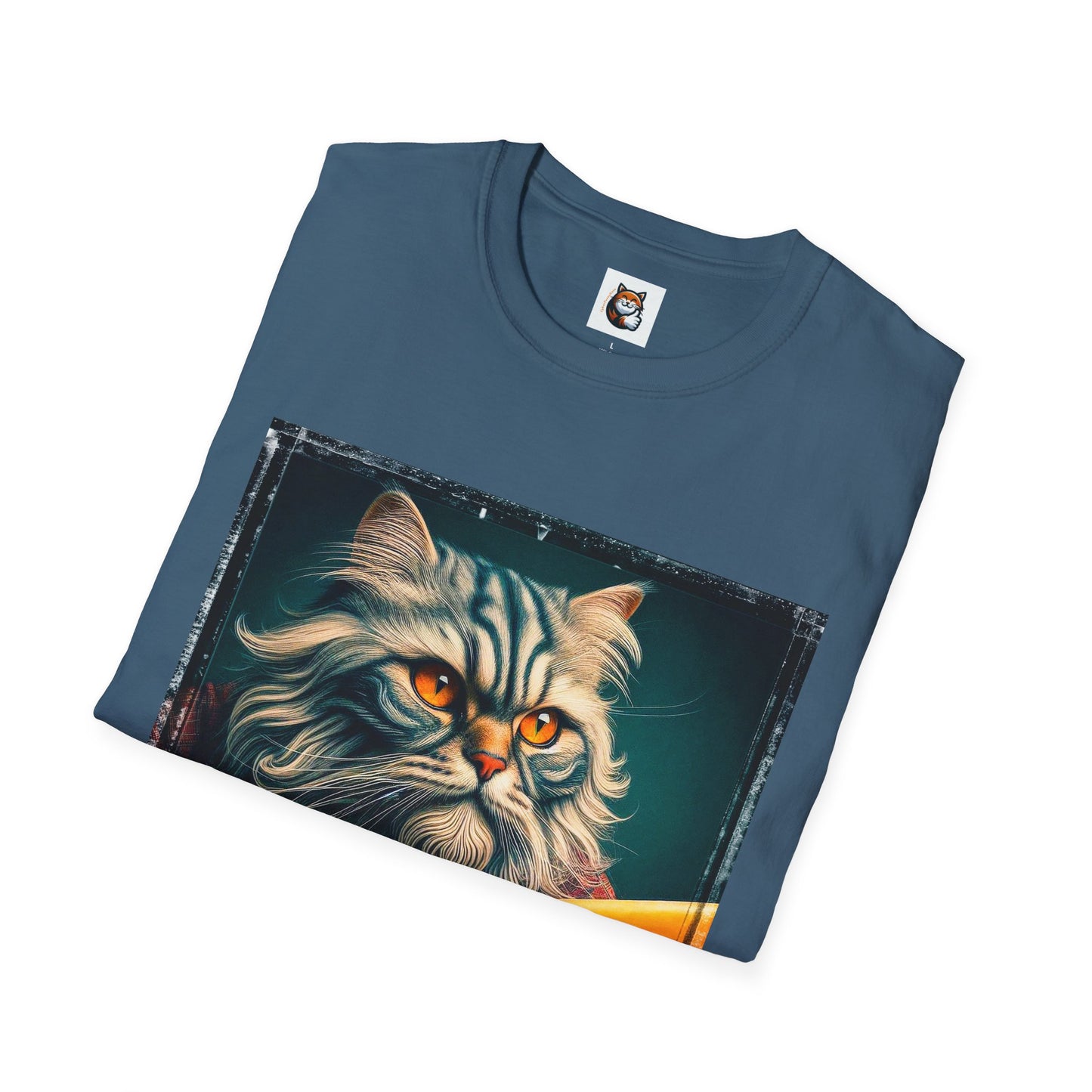 Persian Cat Unisex Softstyle T-Shirt