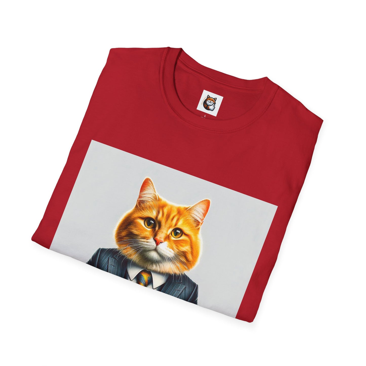 Domestic Cat Unisex Softstyle T-Shirt