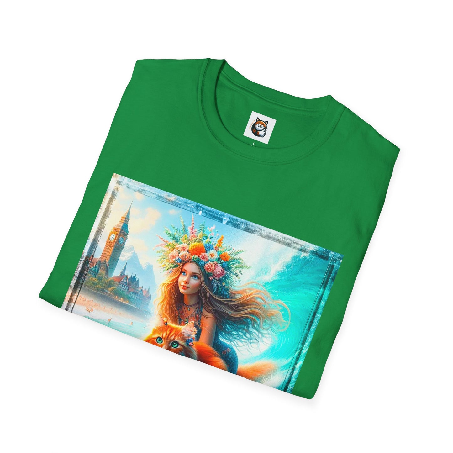 Norwegian Forest Cat Unisex Softstyle T-Shirt