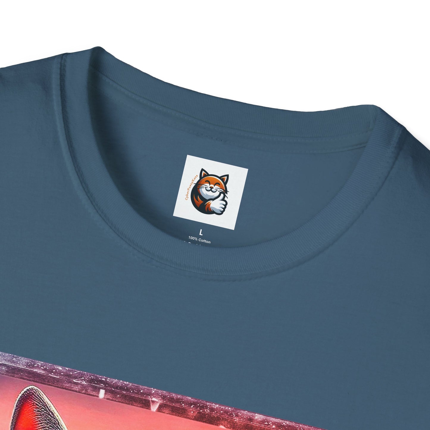 Devon Rex Cat Unisex Softstyle T-Shirt