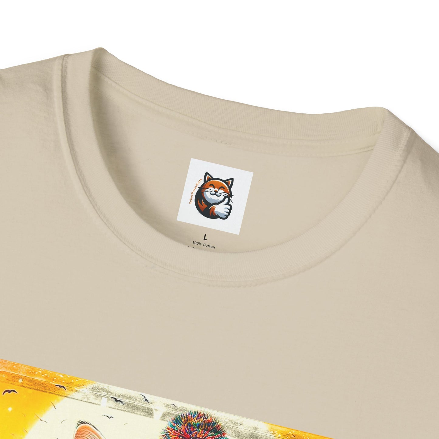 Domestic Cat Unisex Softstyle T-Shirt