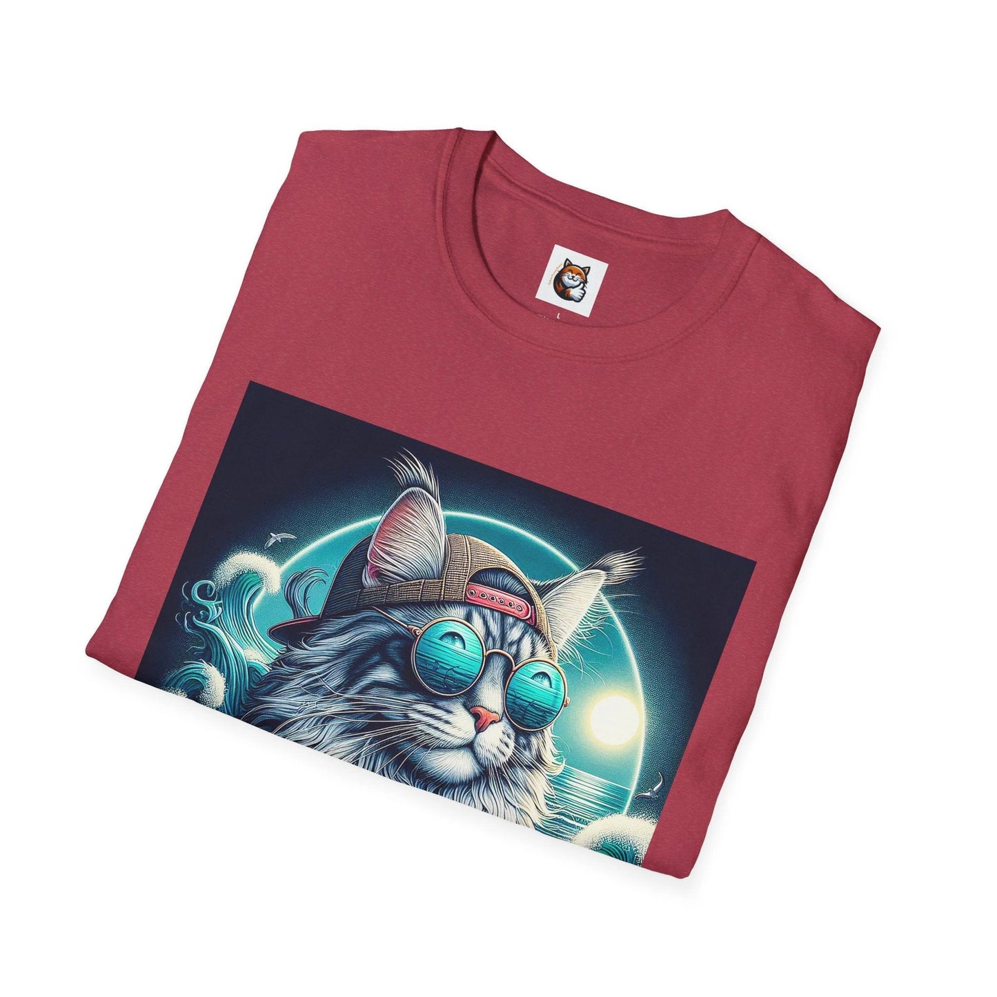 Maine Coon Unisex Softstyle T-Shirt by Printify