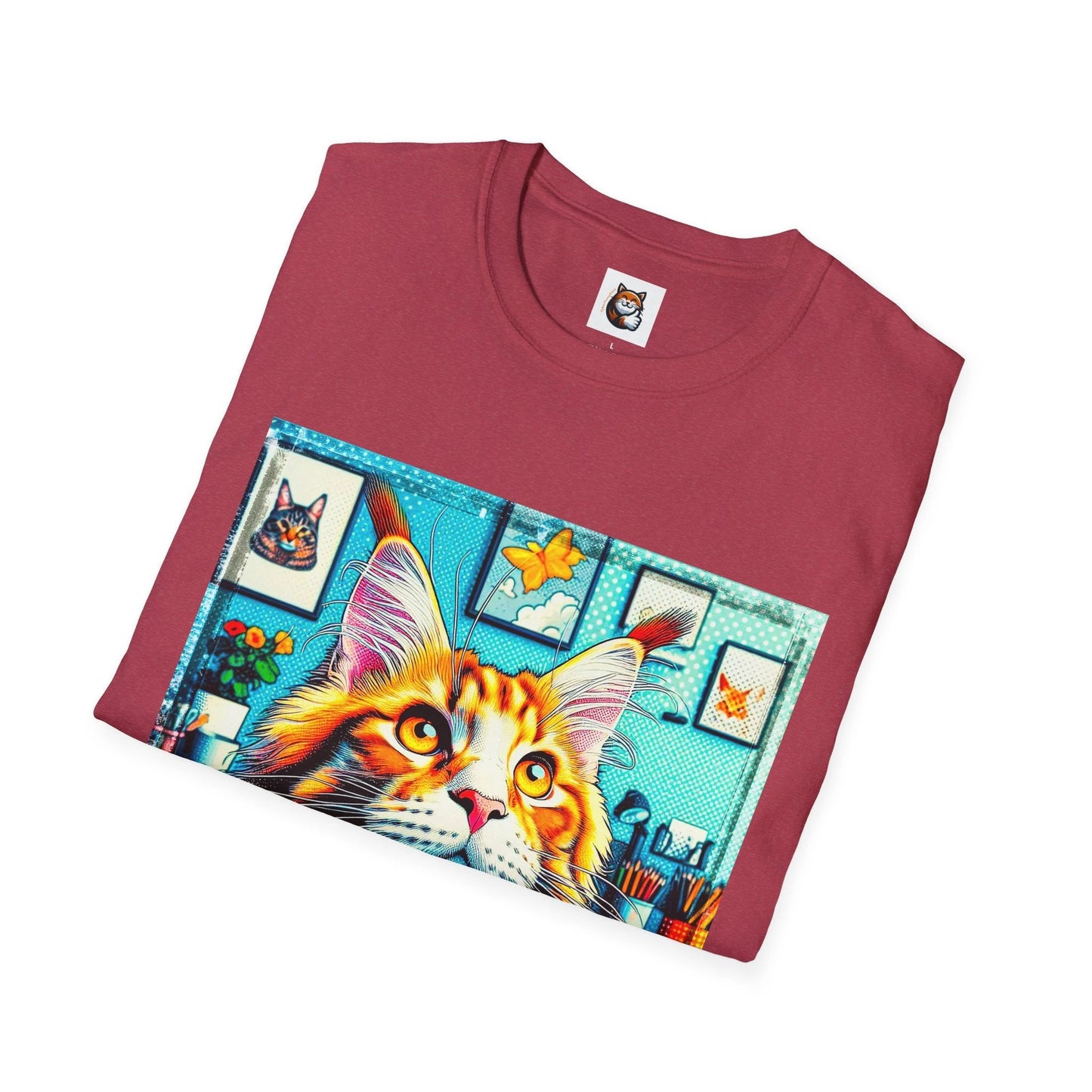 Maine Coon Unisex Softstyle T-Shirt by Printify