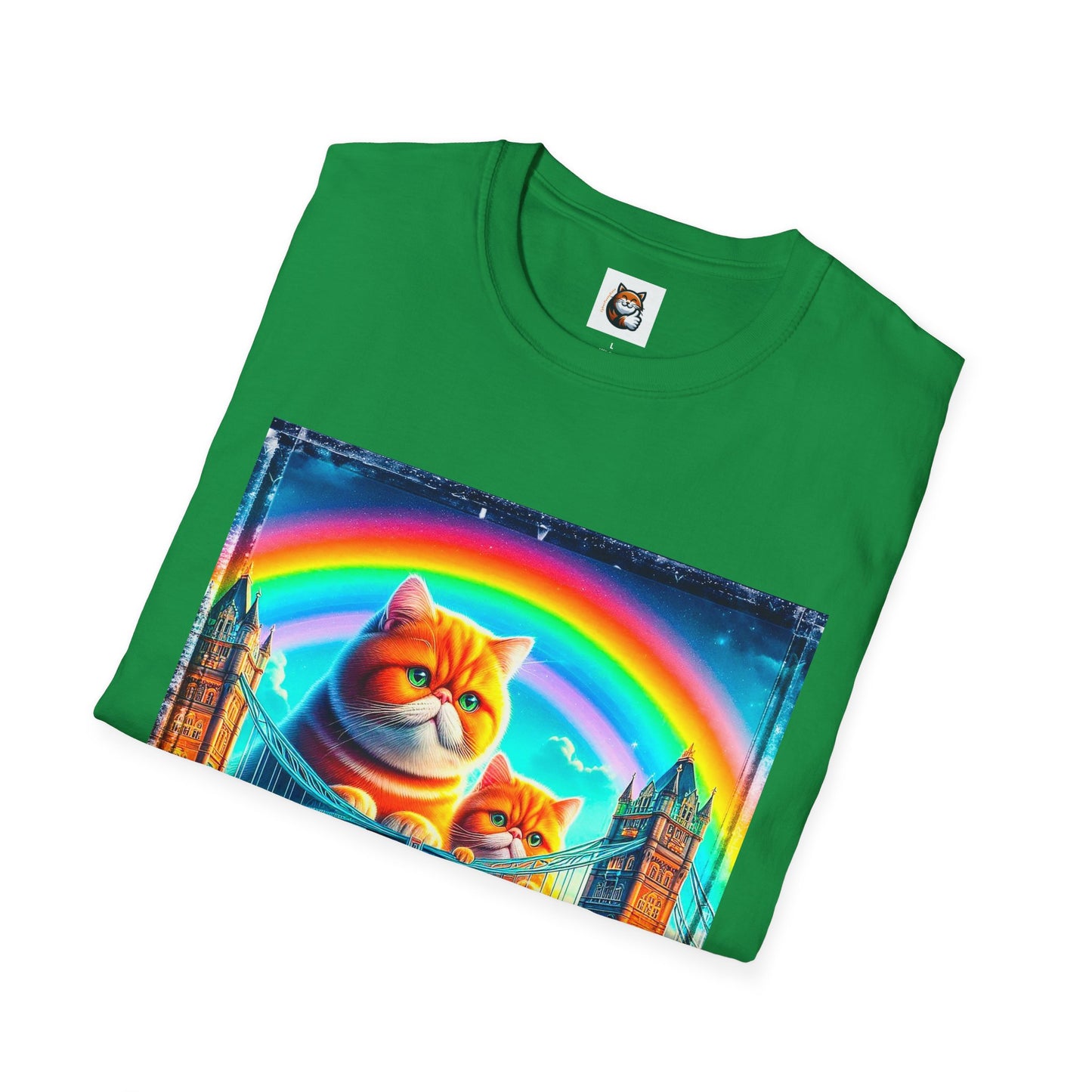 Exotic Shorthair Cat Unisex Softstyle T-Shirt