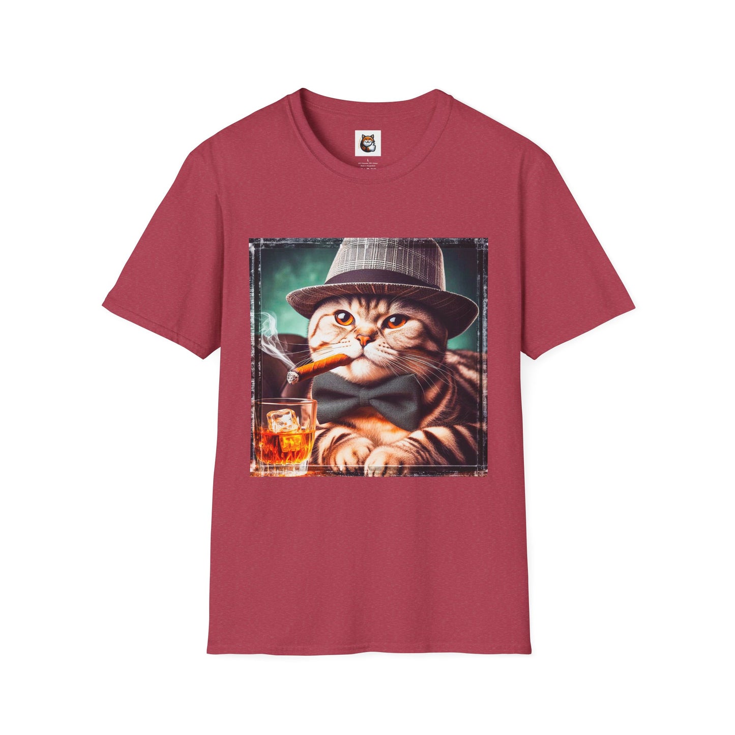 American Shorthair cigars Softstyle T-Shirt