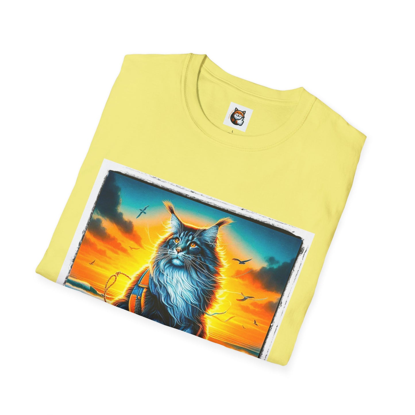 Maine Coon Unisex Softstyle T-Shirt