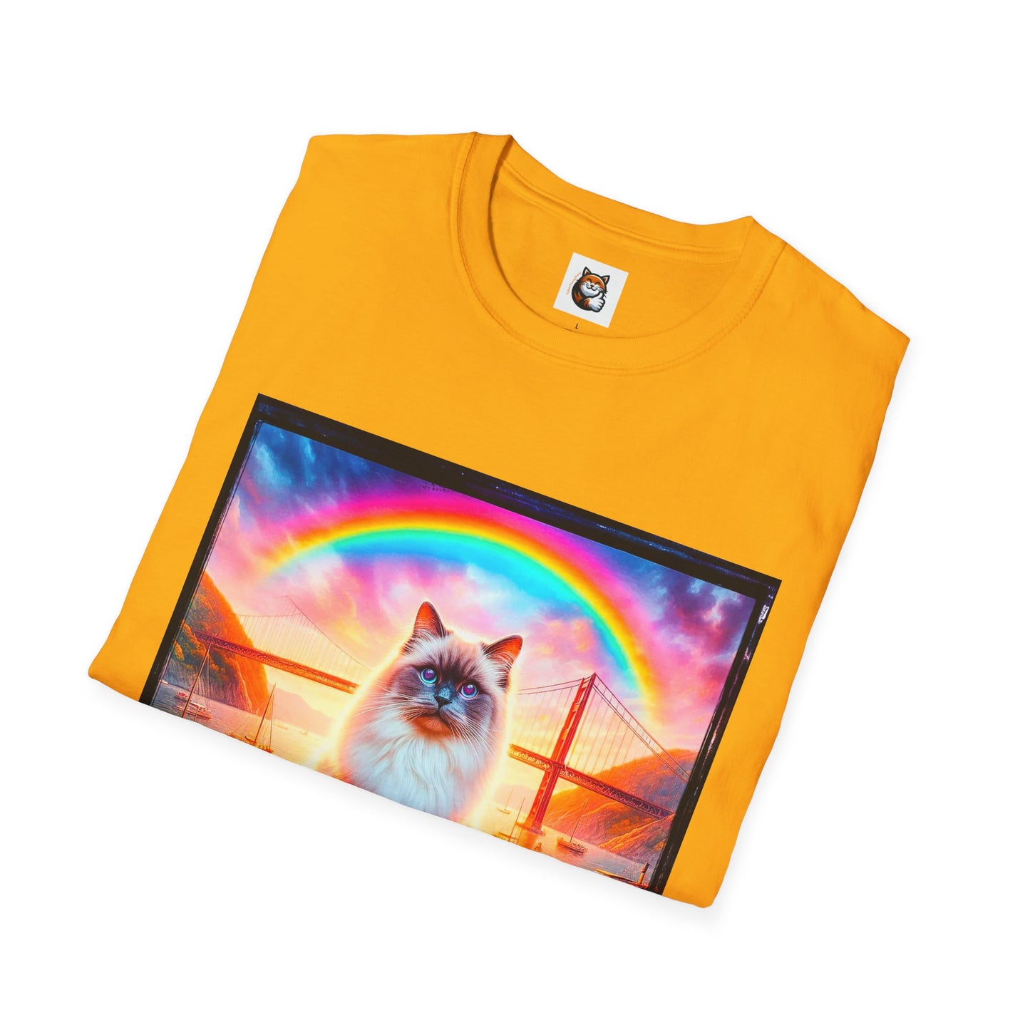 Birman rainbow bridge Softstyle T-Shirt