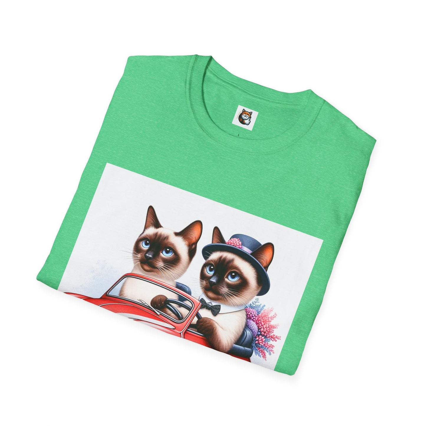 Wacky Siamese Cat friends driving