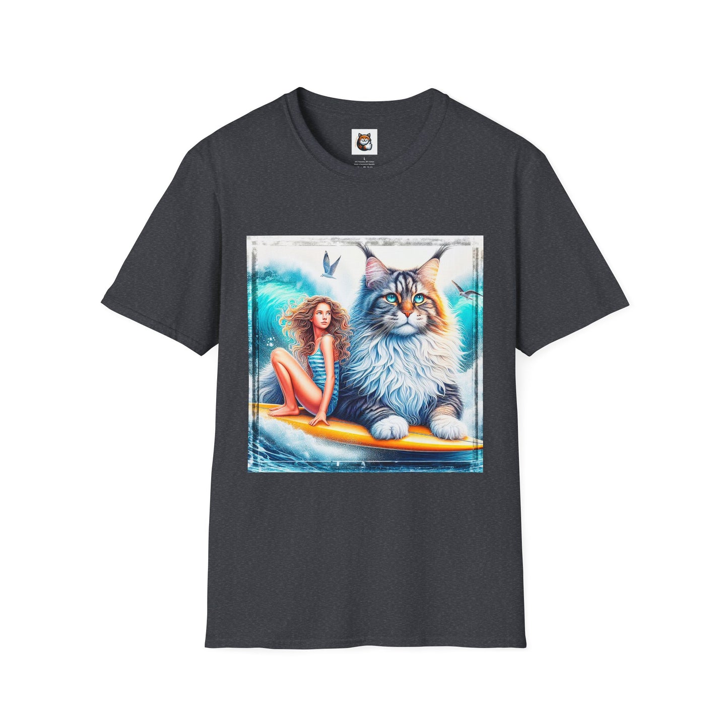 Maine Coon Unisex Softstyle T-Shirt
