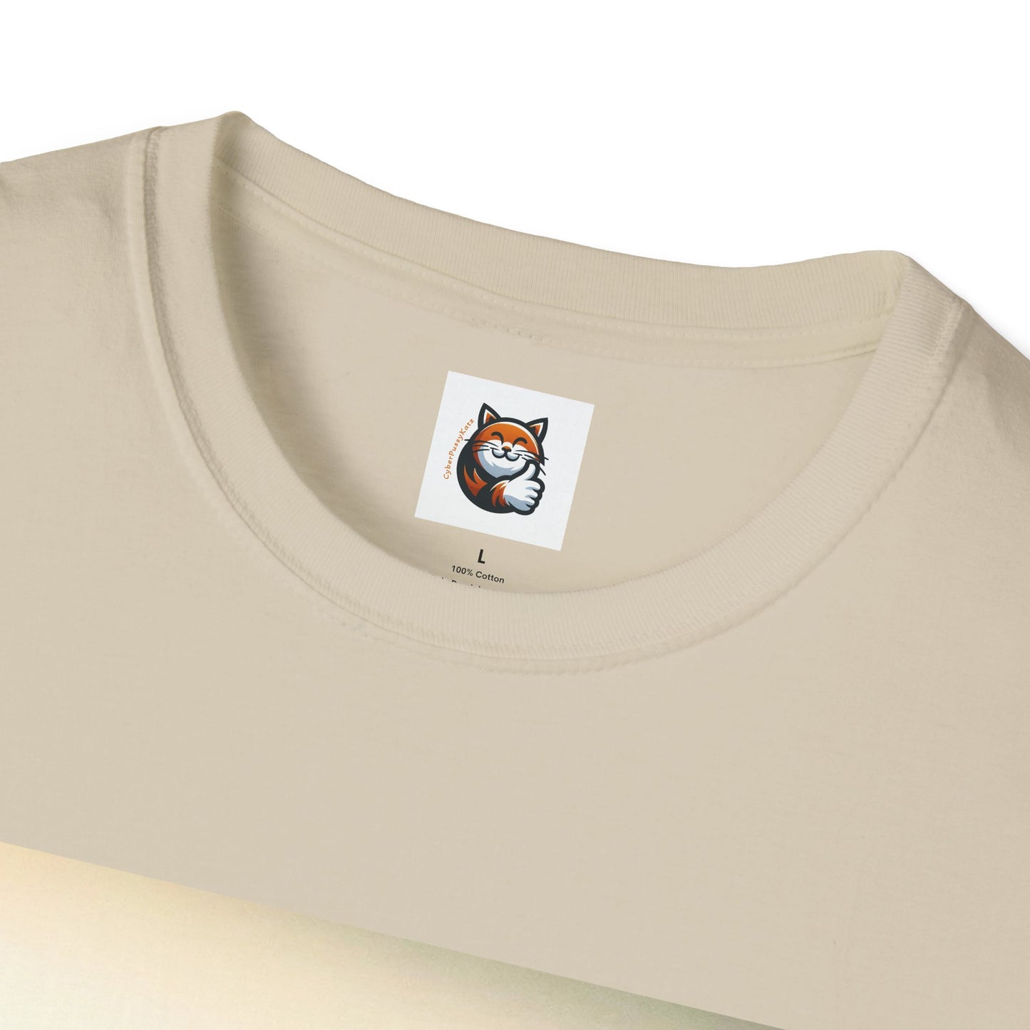 Wacky Persian Cat Unisex Softstyle T-Shirt