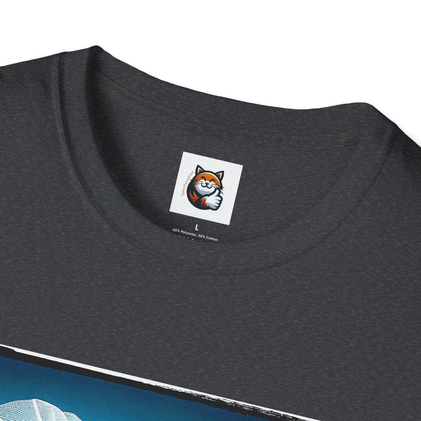 Wacky American Shorthair driving Softstyle T-Shirt