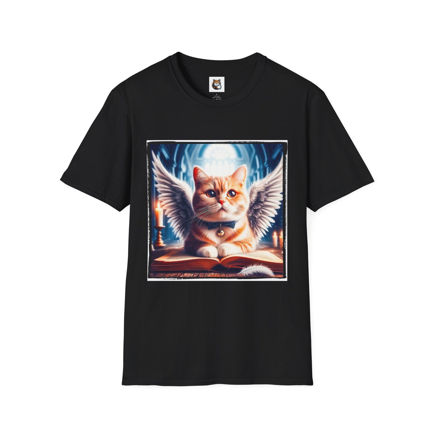 Domestic Cat Angel and clouds T-Shirt