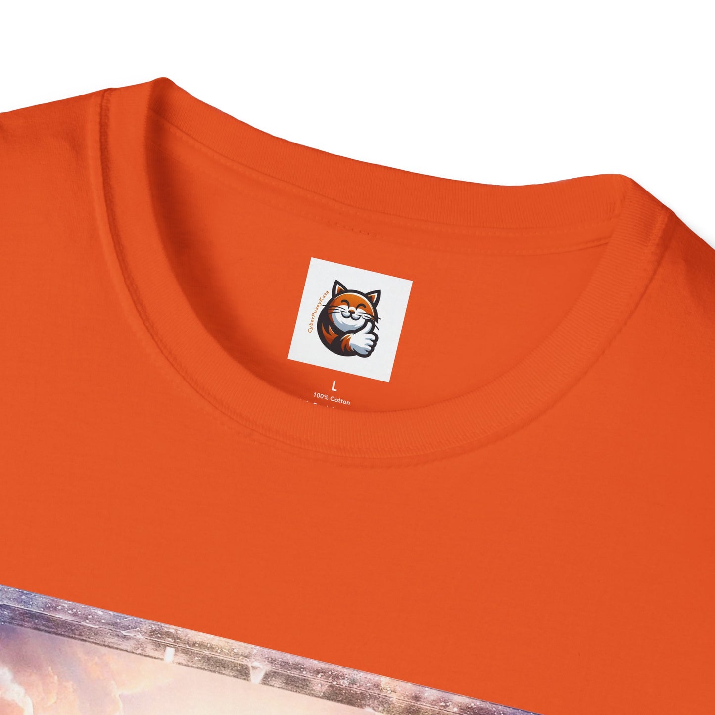 Domestic Cat Unisex Softstyle T-Shirt